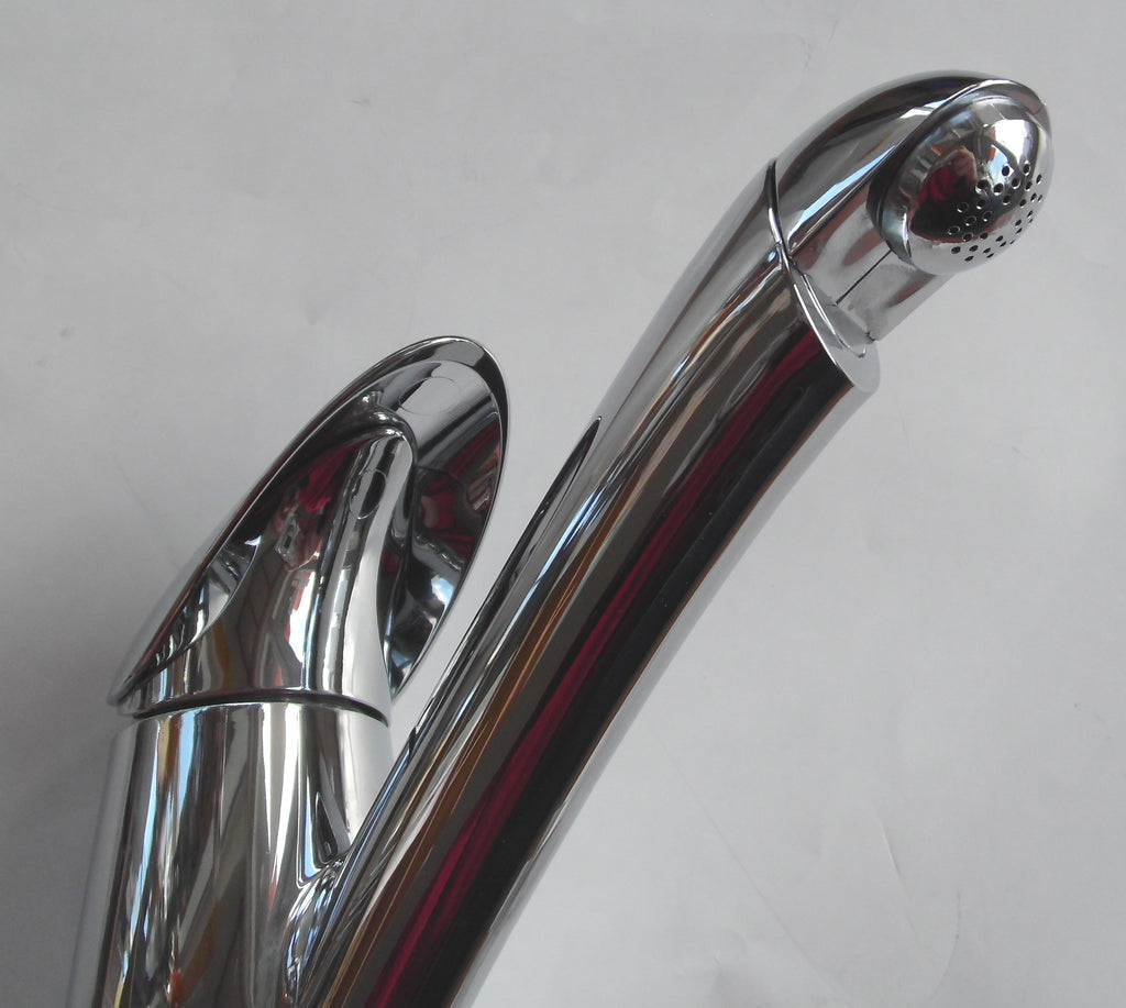 Wasserhahn Mischer Pelikan chrom Reich Microschalter kalt/warm 300f696 NEU