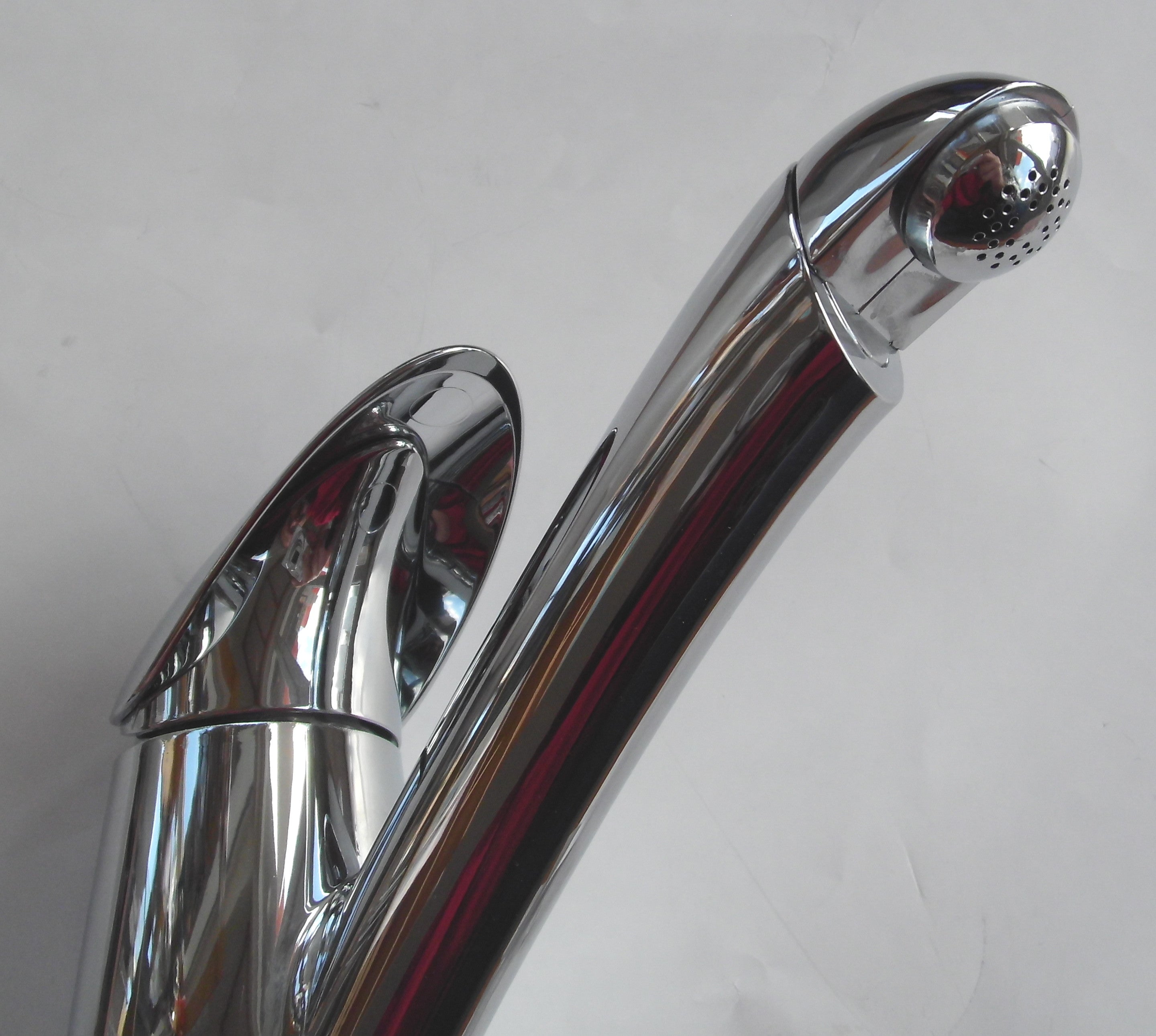 Wasserhahn Mischer Pelikan chrom Reich Microschalter kalt/warm 300f696 NEU
