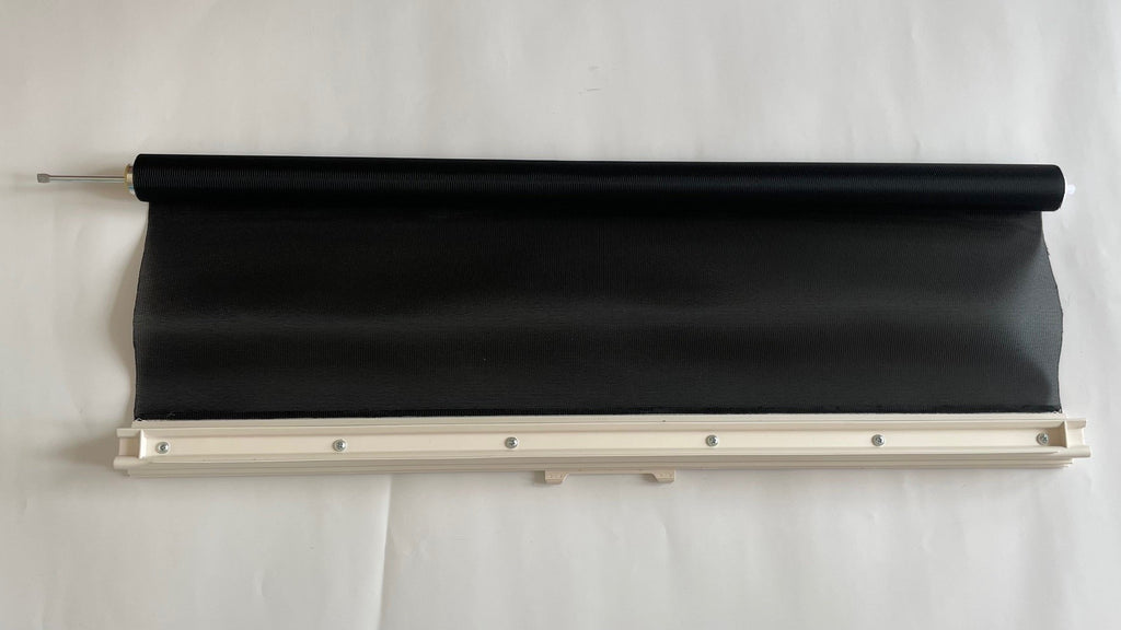 Ersatzrollo Fliegenschutz Rollo für Heki 2 de Luxe schwarz 107363b NEU