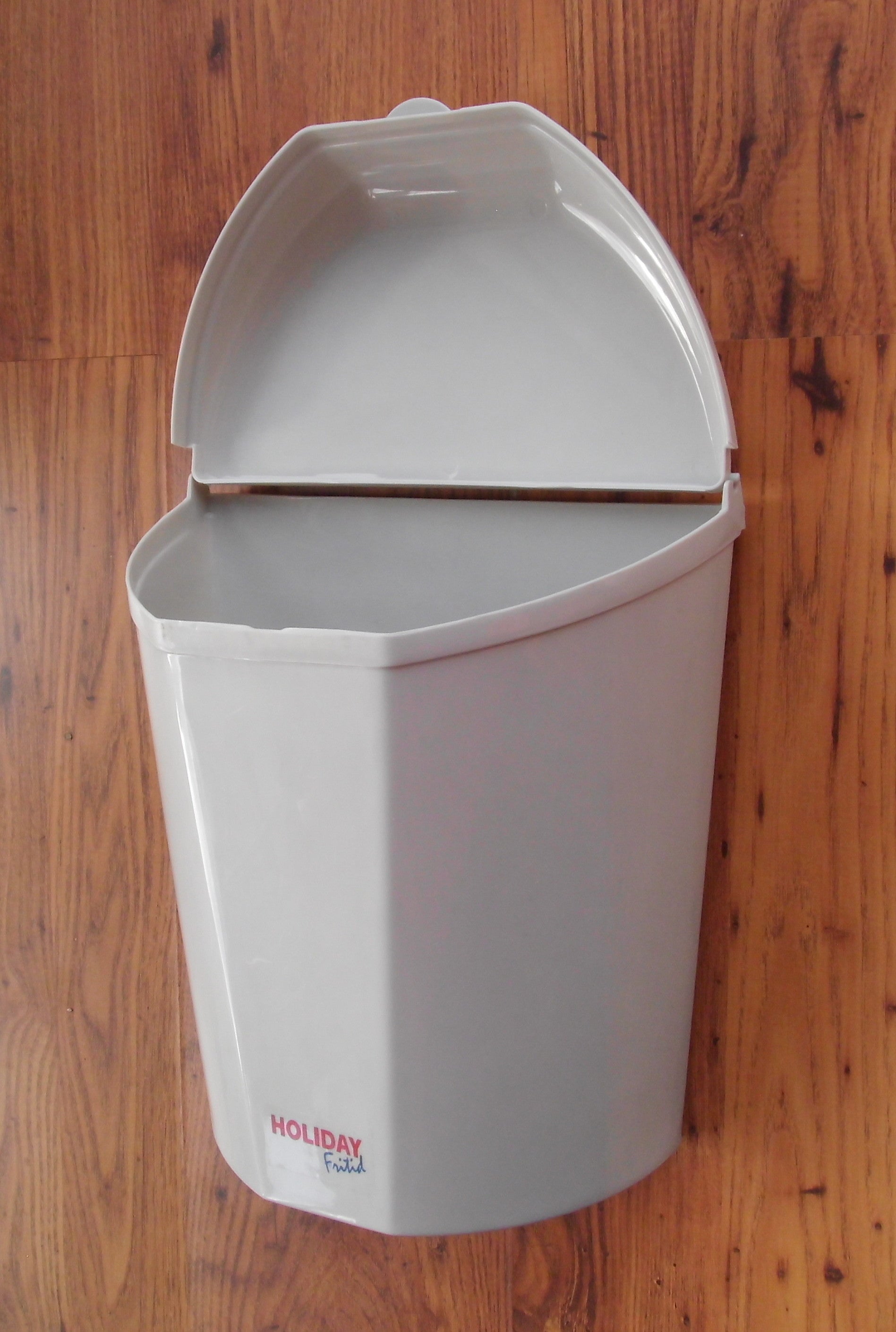Abfallbehälter Wandmontage mittelgrau Müll Box Abfall Mülleimer 92108r NEU
