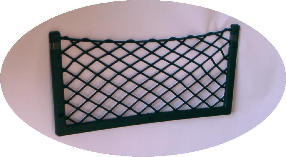 Utensiliennetz Netz 41x20cm schwarz Schrauben Ablagenetz Kofferraum  104380b NEU