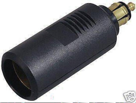 Norm Stecker Adapter 16 A Kupplung wie Zigarettenanzünder Normstecker 75087m NEU