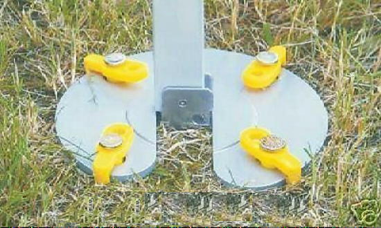Fiammastor Plate Kit Fiamma Markisen Stützplatten Stützfuß Sicherung 90290Lg NEU