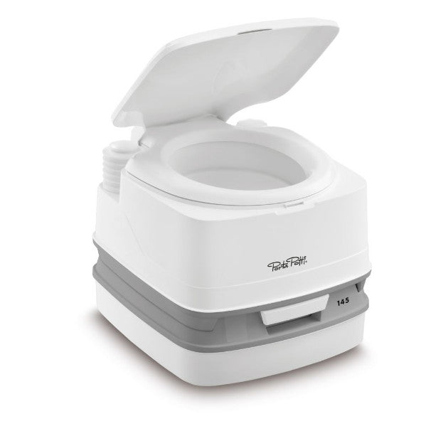 Thetford WC tragbare Toilette Porta Potti PP 145 weiß Balgenpumpe 301f515 NEU