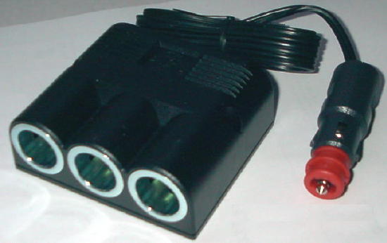 Dreifachsteckdose mit Kabel Steckdose 12 - 24 V 16 A Pro Car 324f061 NEU