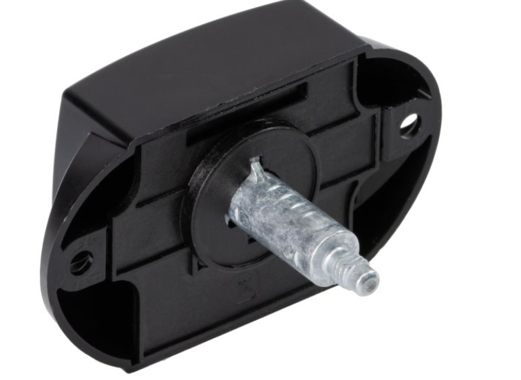 Push Lock Ersatz Schloss einseitig schwarz o.L. ohne Knopf 250f497-1 NEU