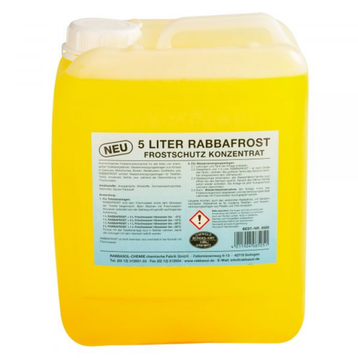 Frostschutz 5 L Rabba-Frost Konzentrat Frischwasseranlage 220880b2 NEU