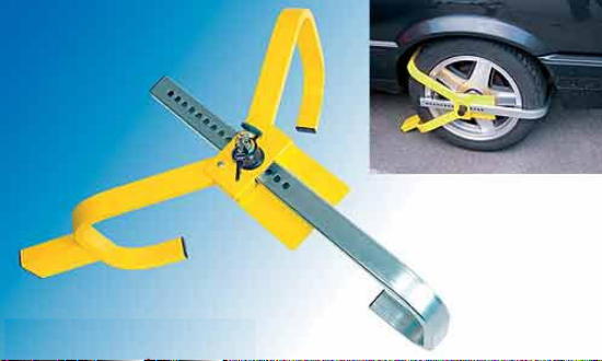 Radkralle 13-15 Zoll Rad Kralle Schloss + 2 Schlüssel Diebstahlschutz 80019m NEU