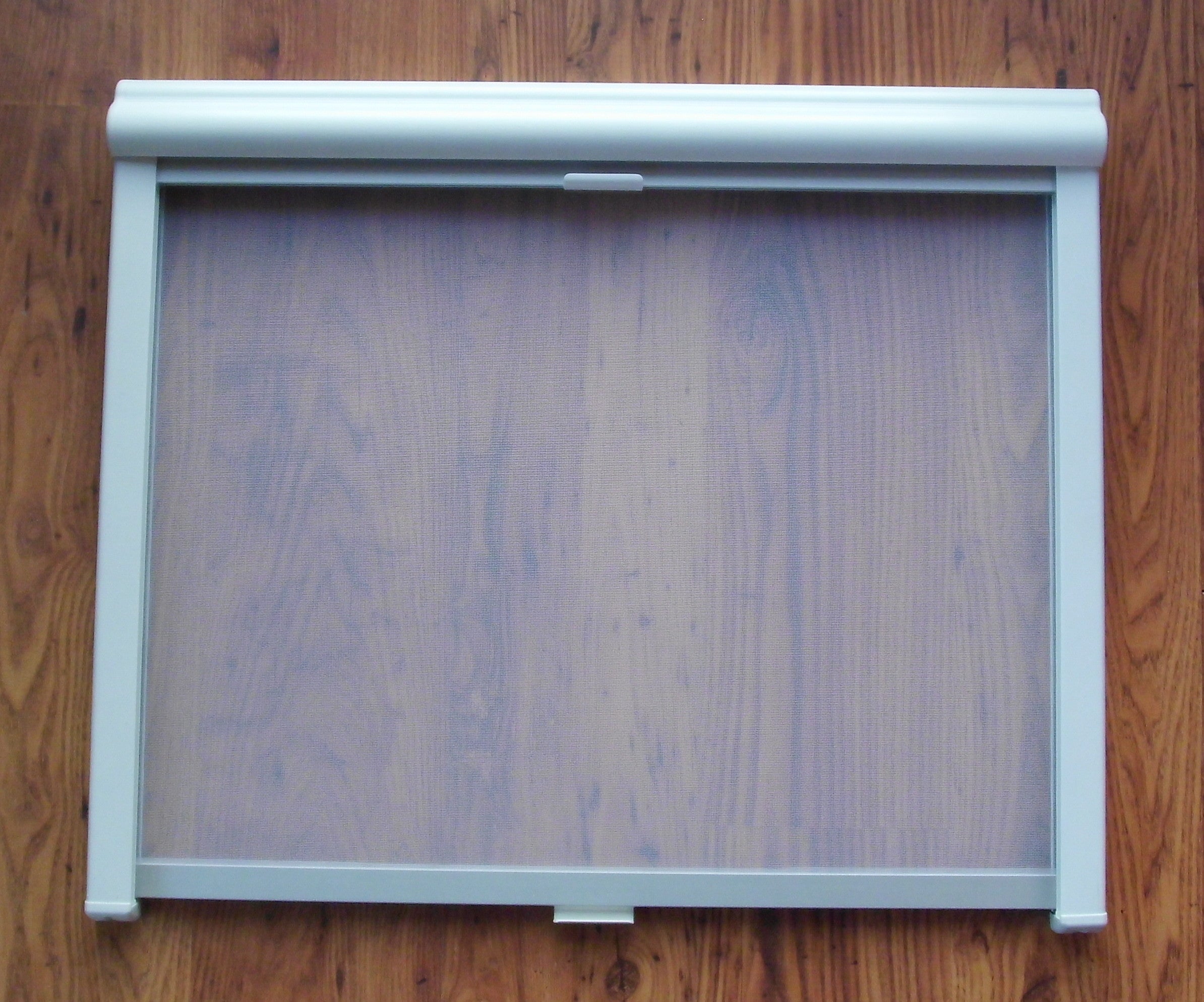Innenrahmen grau mit Rollo u. Moskitonetz 75 cm Remis Remiflair I 88515f NEU