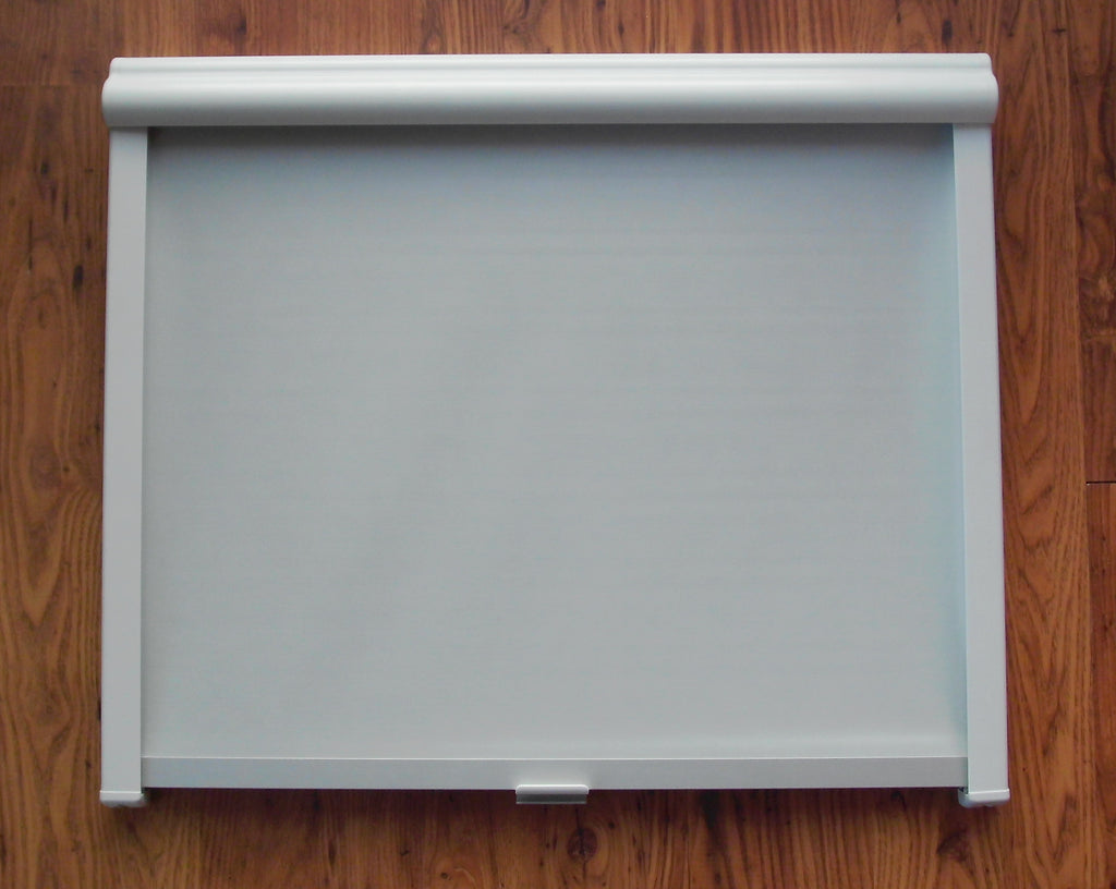 Innenrahmen grau mit Rollo u. Moskitonetz 75 cm Remis Remiflair I 88515f NEU