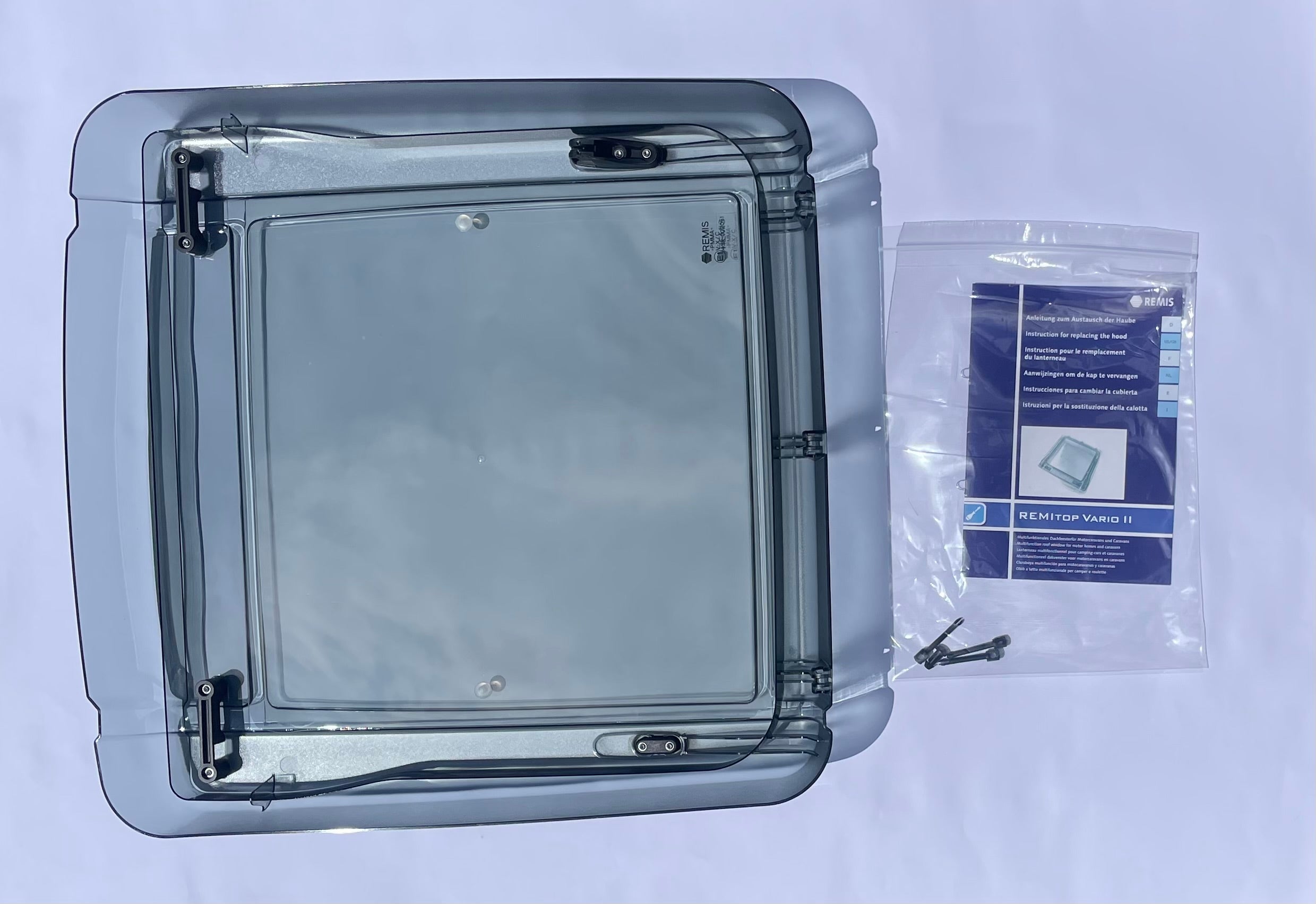 Ersatzglas FÜR Remis Dachhaube RemiTop Vario II 40x40 Ersatzhaube E4211r NEU