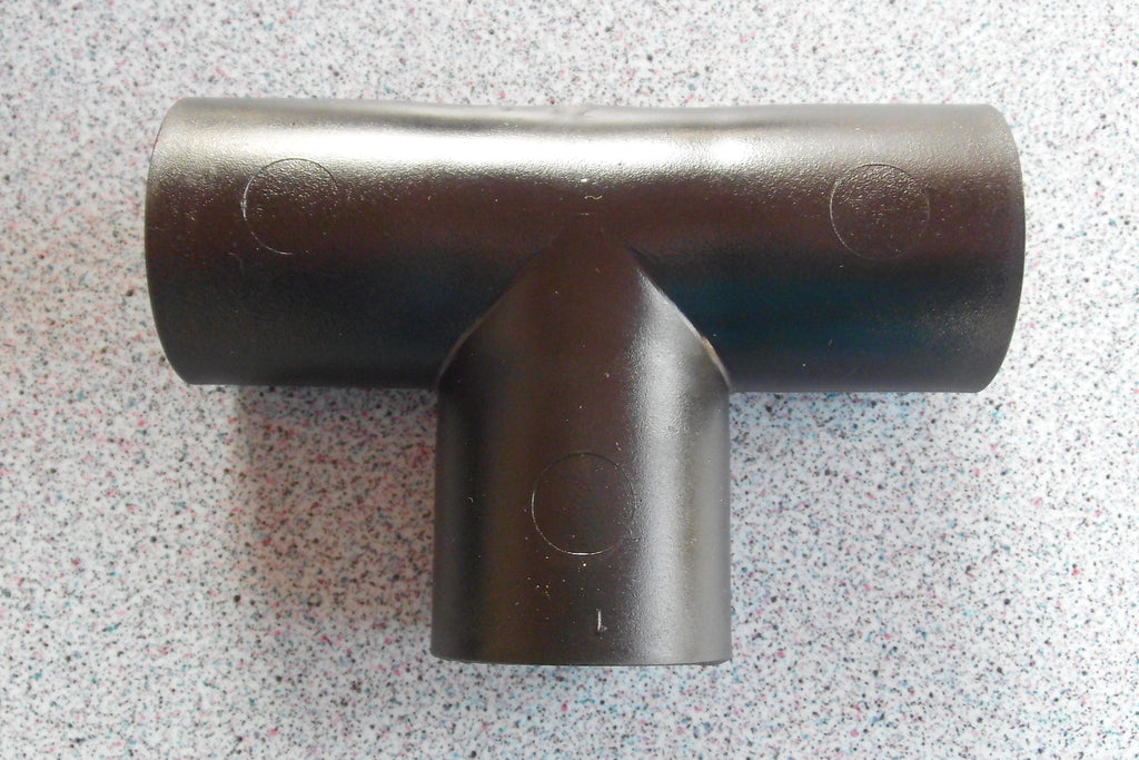 T Stück schwarz für Abwasser Rohrsystem 28 mm steckbar Reich 300f233 NEU