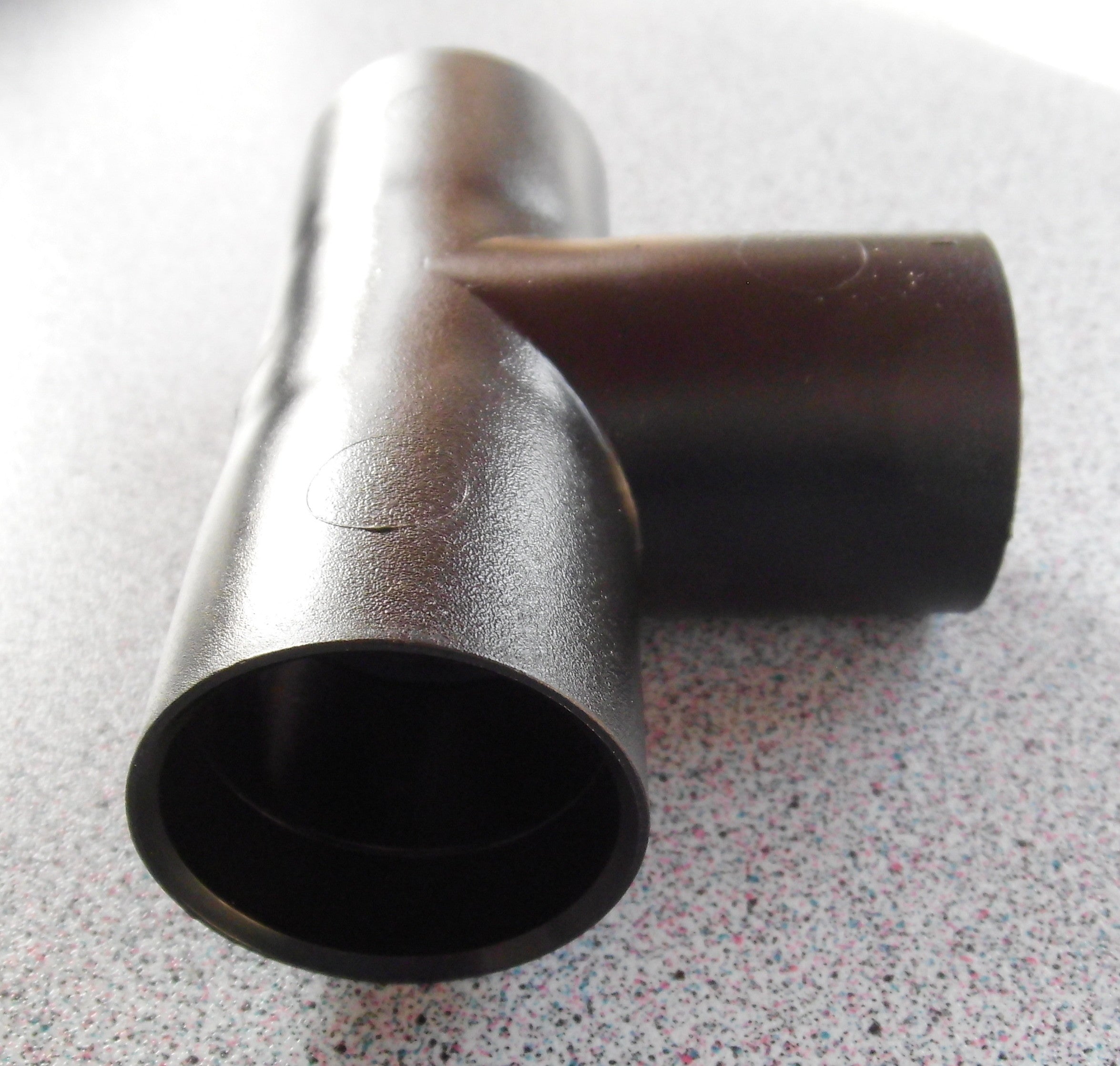 T Stück schwarz für Abwasser Rohrsystem 28 mm steckbar Reich 300f233 NEU