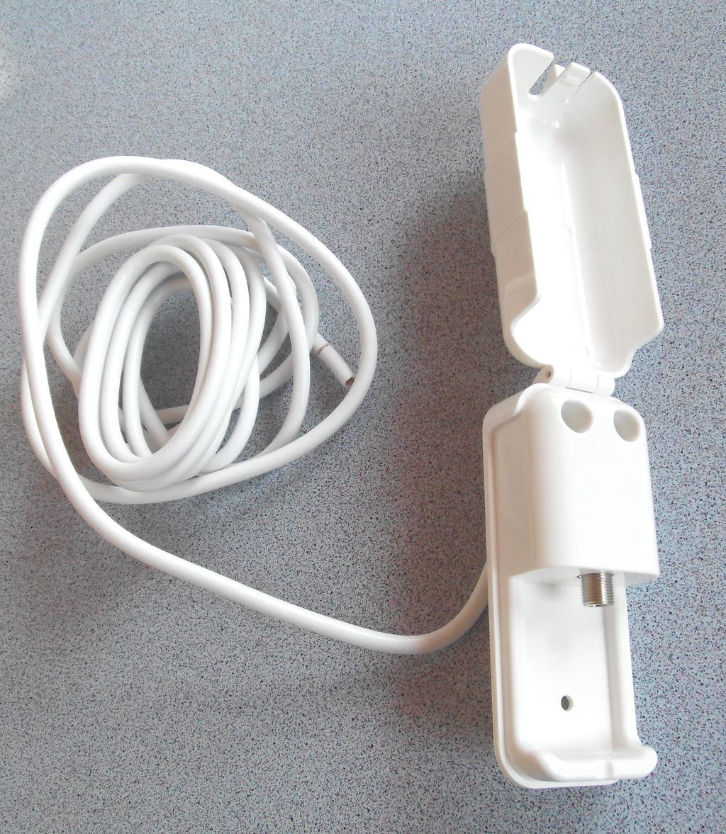 SAT Außensteckdose Maxview Wand Durchführung weiß SINGLE f.1 Kabel TV 290750b2