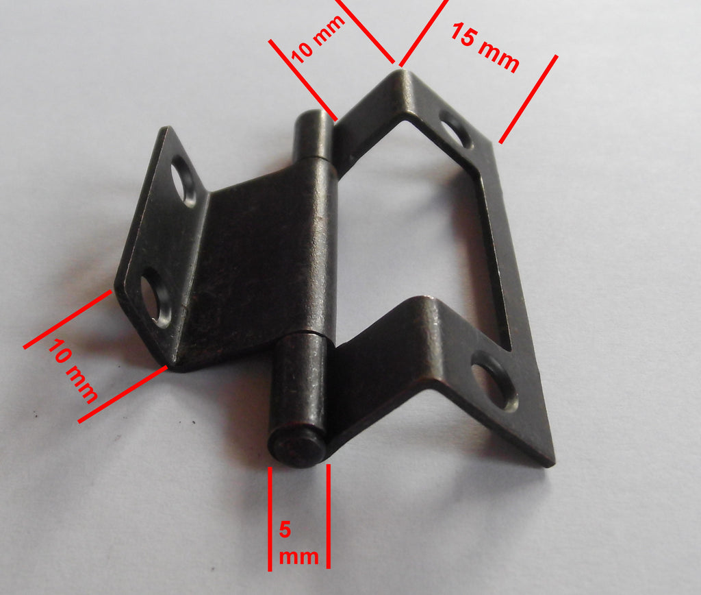 Scharnier 4 Stück Spezialtürscharnier 10 mm gekröpft 532844r5 NEU