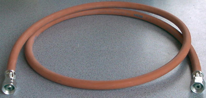 Gas Sicherheits Schlauch Gasschlauch Gasgrill Kocher 100cm 2x links 135400b NEU