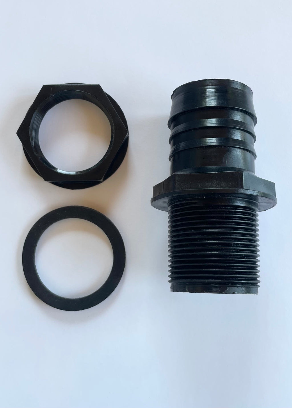 Füllstutzen 40 mm gerader Schlauchanschluss 1 1/4" Anschluss Wasser 72500p NEU