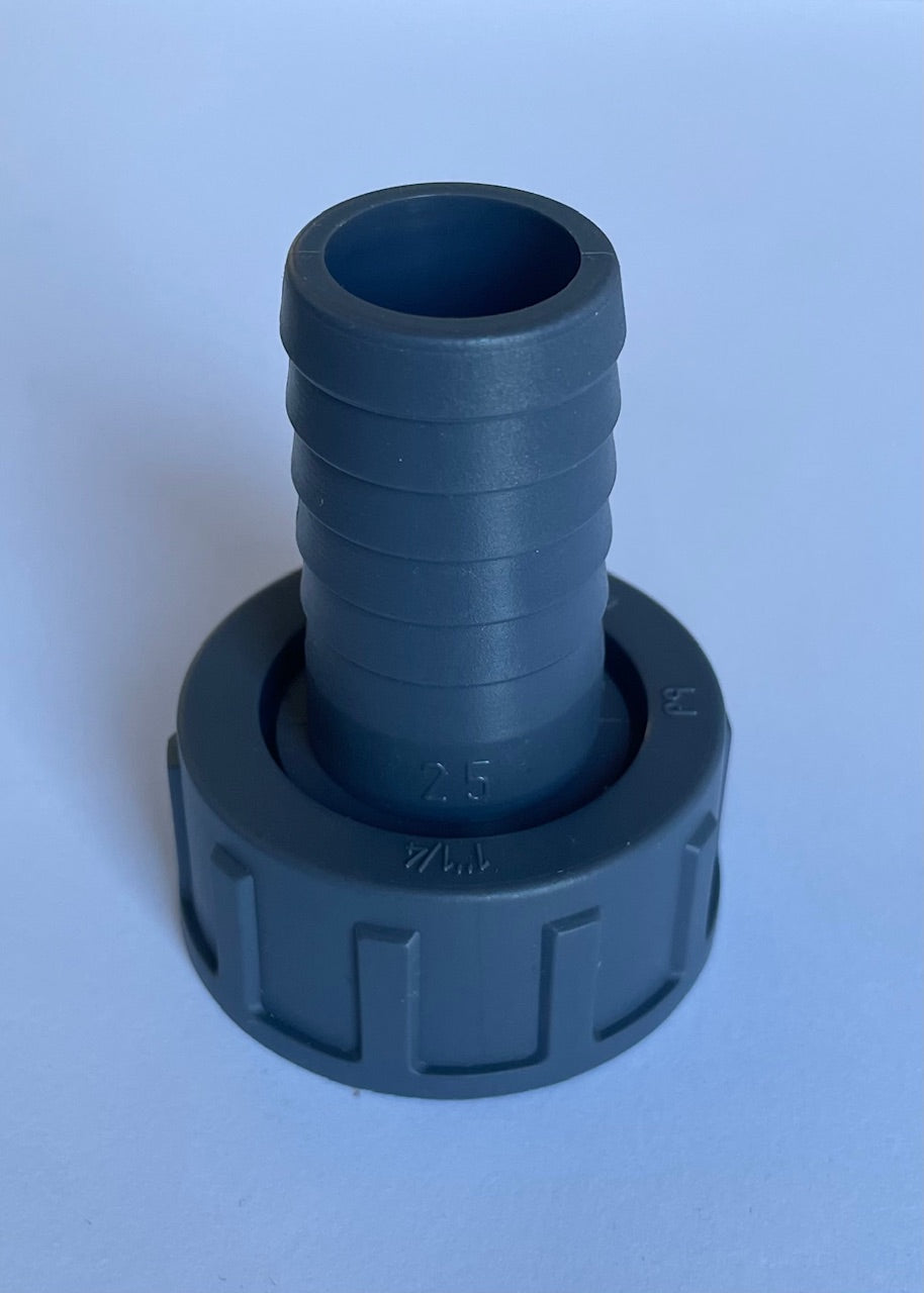 Schlauchadapter 1"1/4 auf 25 mm für Waschbecken Ablauf groß Can 18097m NEU