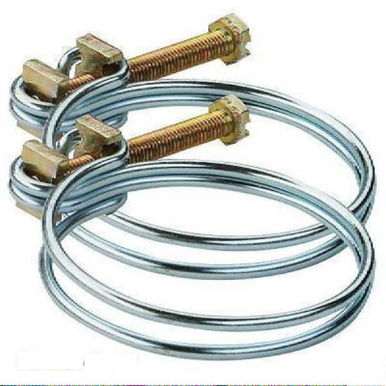 2 Spiralschlauch Schellen Schlauchschellen NEU