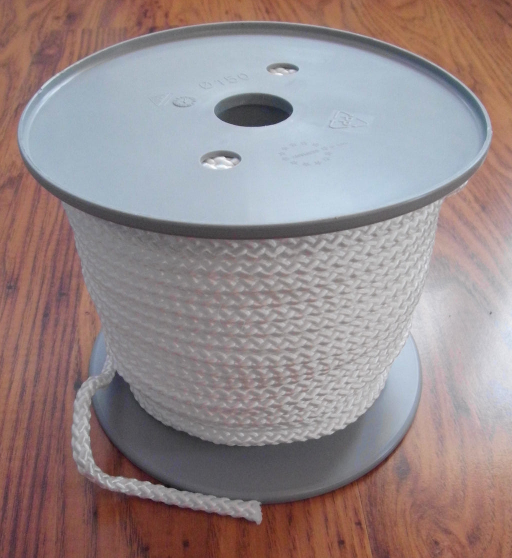 Spannleine 50 m/5mm Zeltleine weiß Zelt Leine Wäscheleine 401270b2 NEU