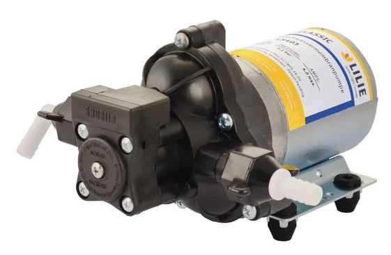 Shurflo Lilie Wasserpumpe LS473, 24 V Druckwasser Pumpe 10,6 L  124390b2 NEU