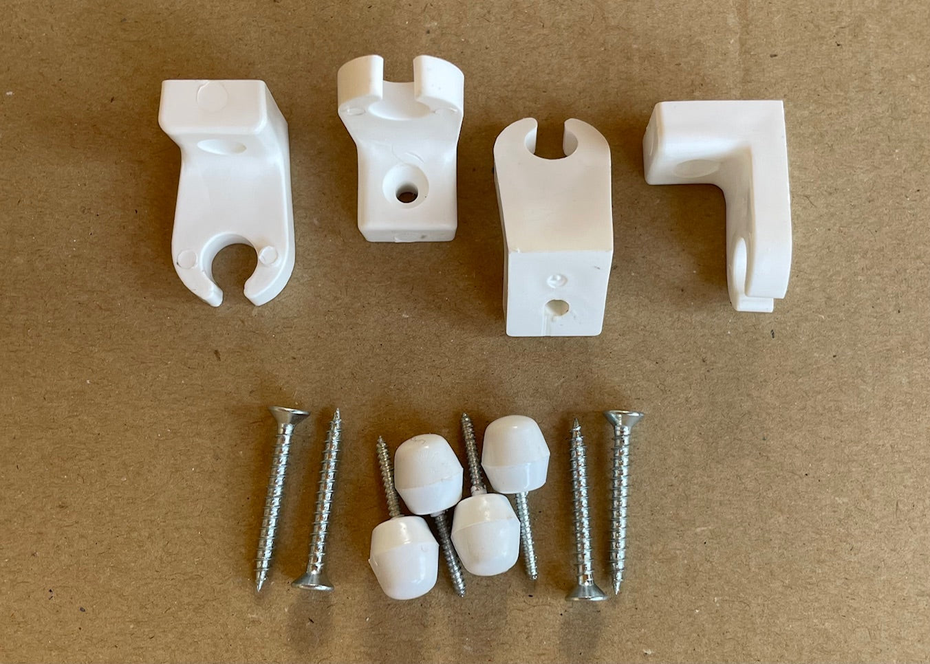 Montagesatz 4 Stk. für Spannfix Gardinenspirale Gardinen 15580m5 NEU