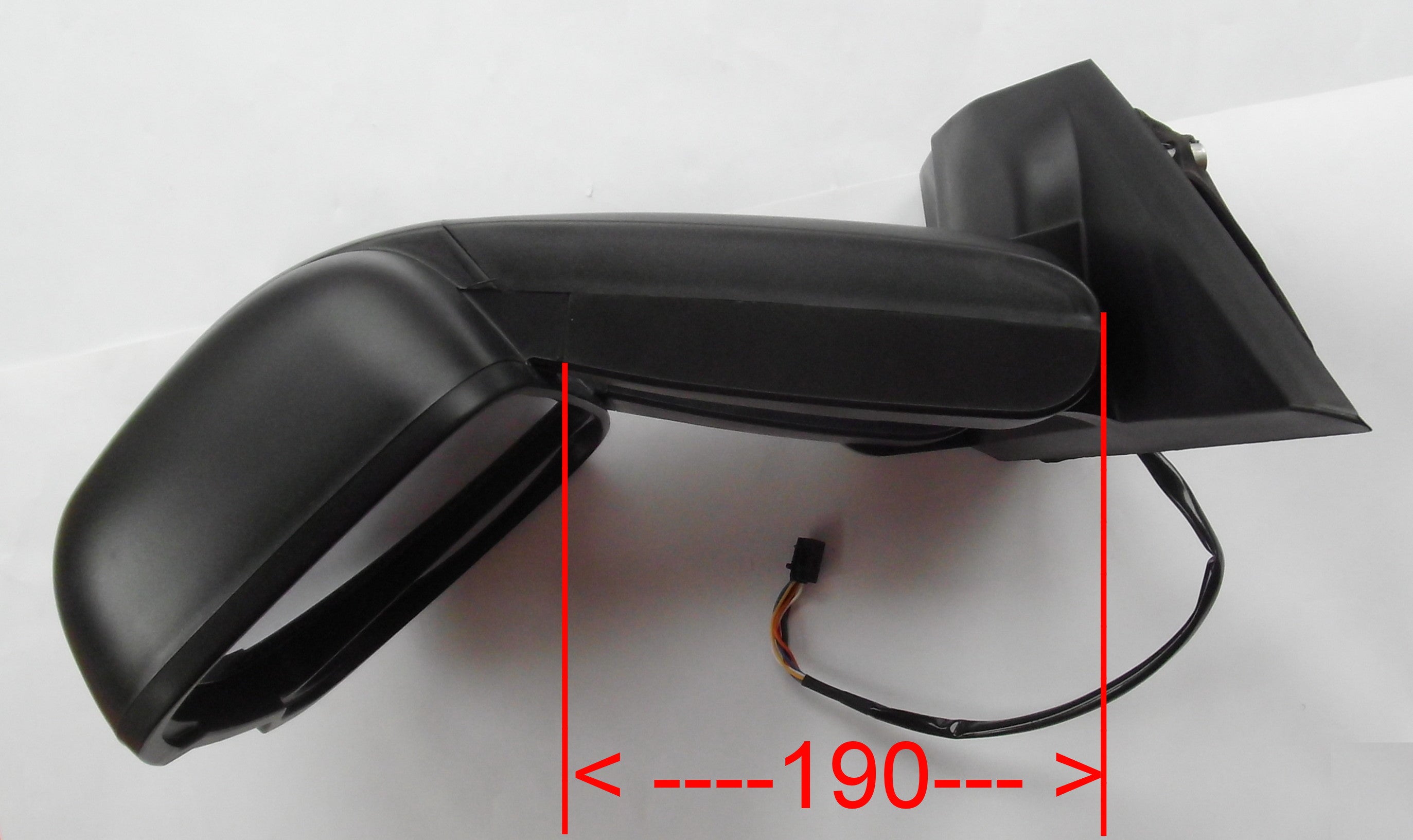 Außenspiegel Fiat Ducato ab 06 Mod 250 290 LINKS 190mm lang Milenco 136f720 NEU
