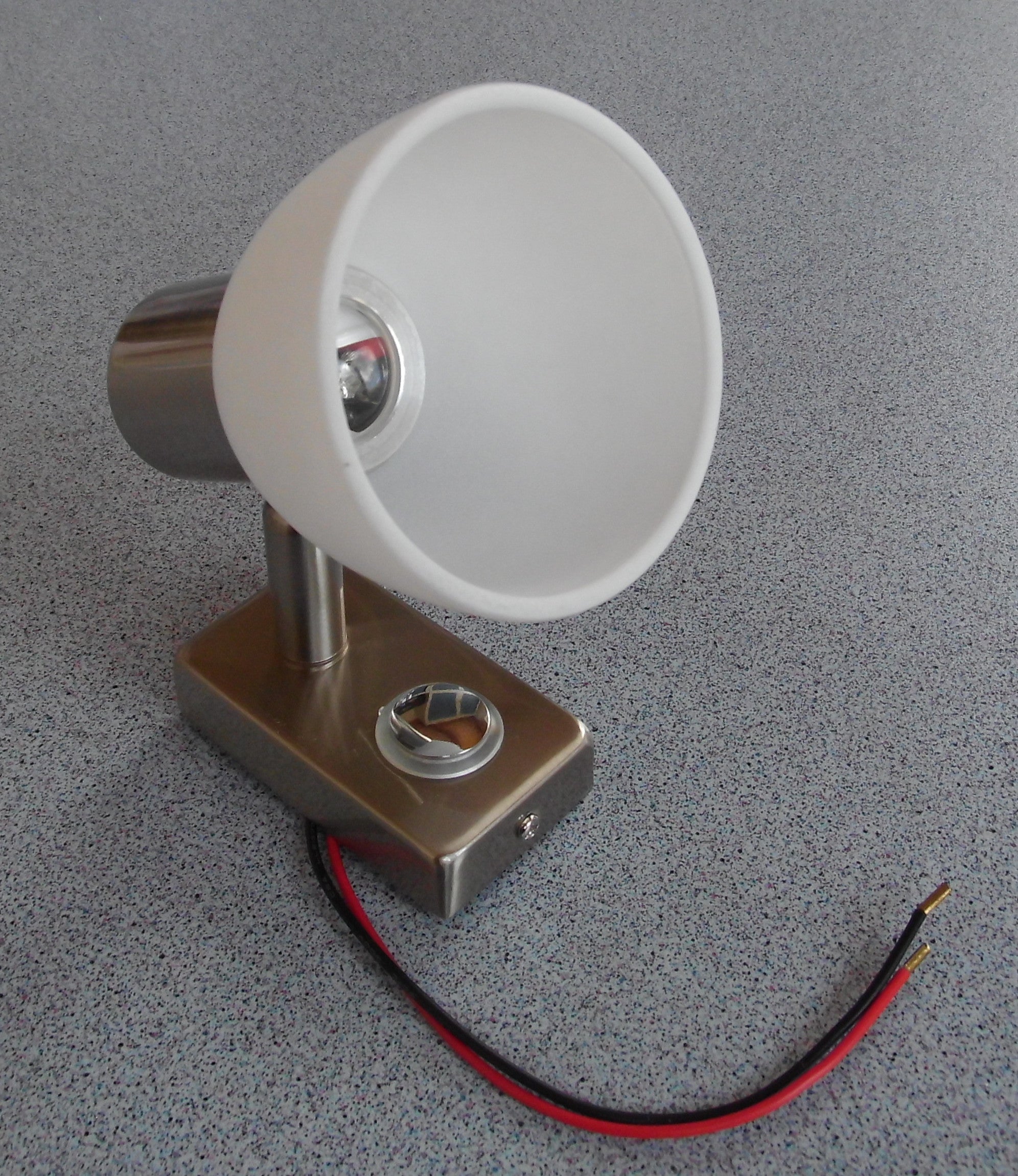 Leuchte Spot LED Lampe schwenkbar chrom Touch - Schalter 12 V 3 W 83157r NEU