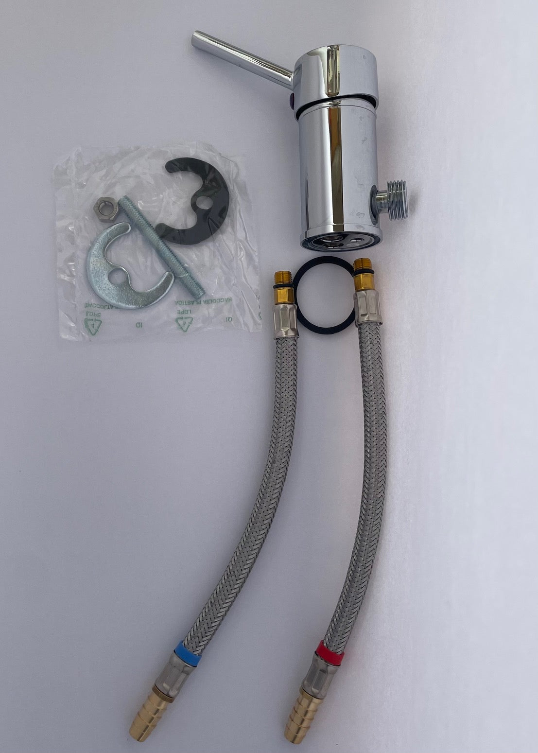 Einhebelmischer Stilo für Dusche 1/2" Wasserhahn Wohnmobil 80598m NEU