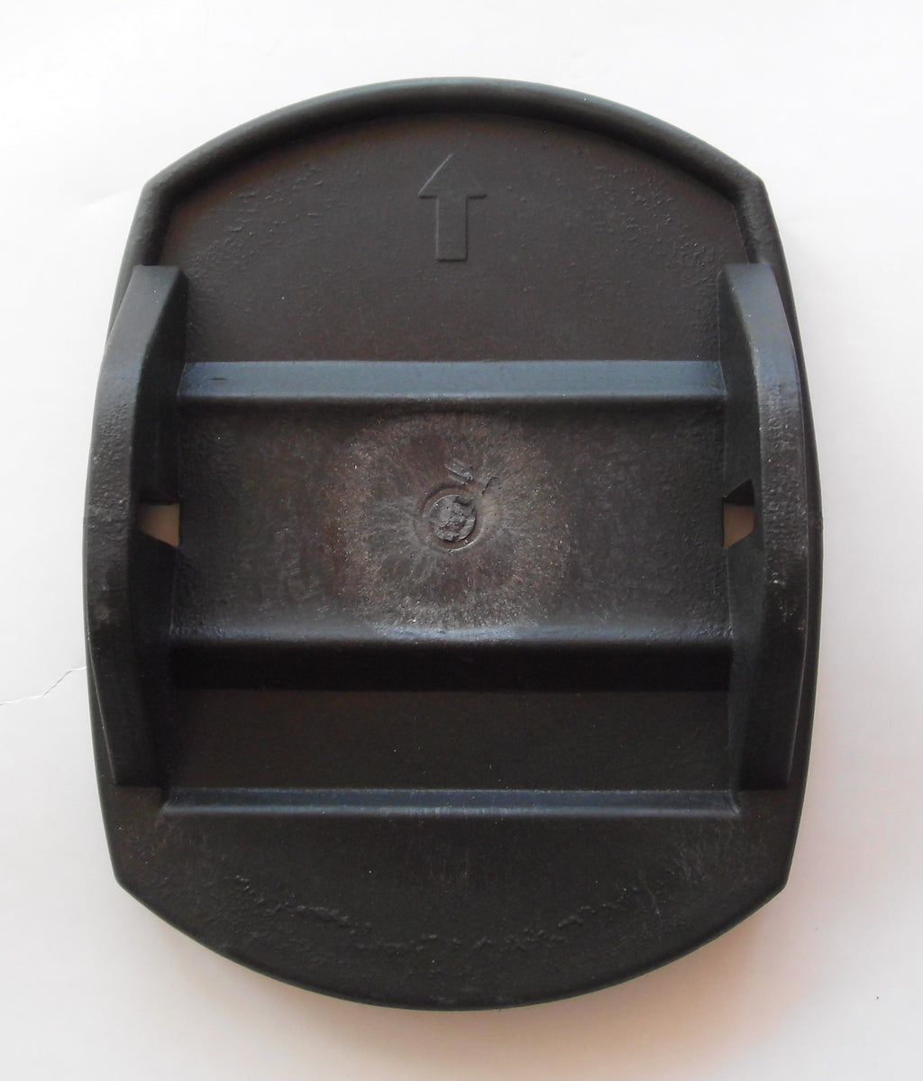 Stützplatten Set 4 Stück Wohnwagen Kurbelstütz-Platten schwarz 912322r NEU