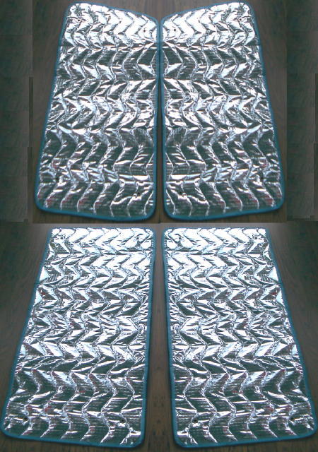 Thermomatte Isoliermatte 4-tlg. VW Bus T 4 kurz für Wohnraum 37235r NEU