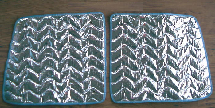 Thermomatte Isoliermatte 2-tlg. innen für VW Bus T 4 T4 Heckflügeltür 37234r NEU