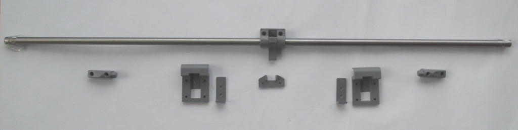 Tischaufnahmesystem Set Tisch Leiste Schiene Rohr verschiebbar 95 cm 57055r NEU