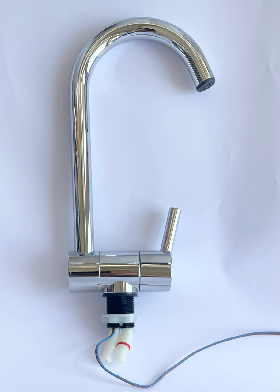 Wasserhahn Reich Trend A chrom hoher Bogen k/w Einhebelmischer 300f225 NEU