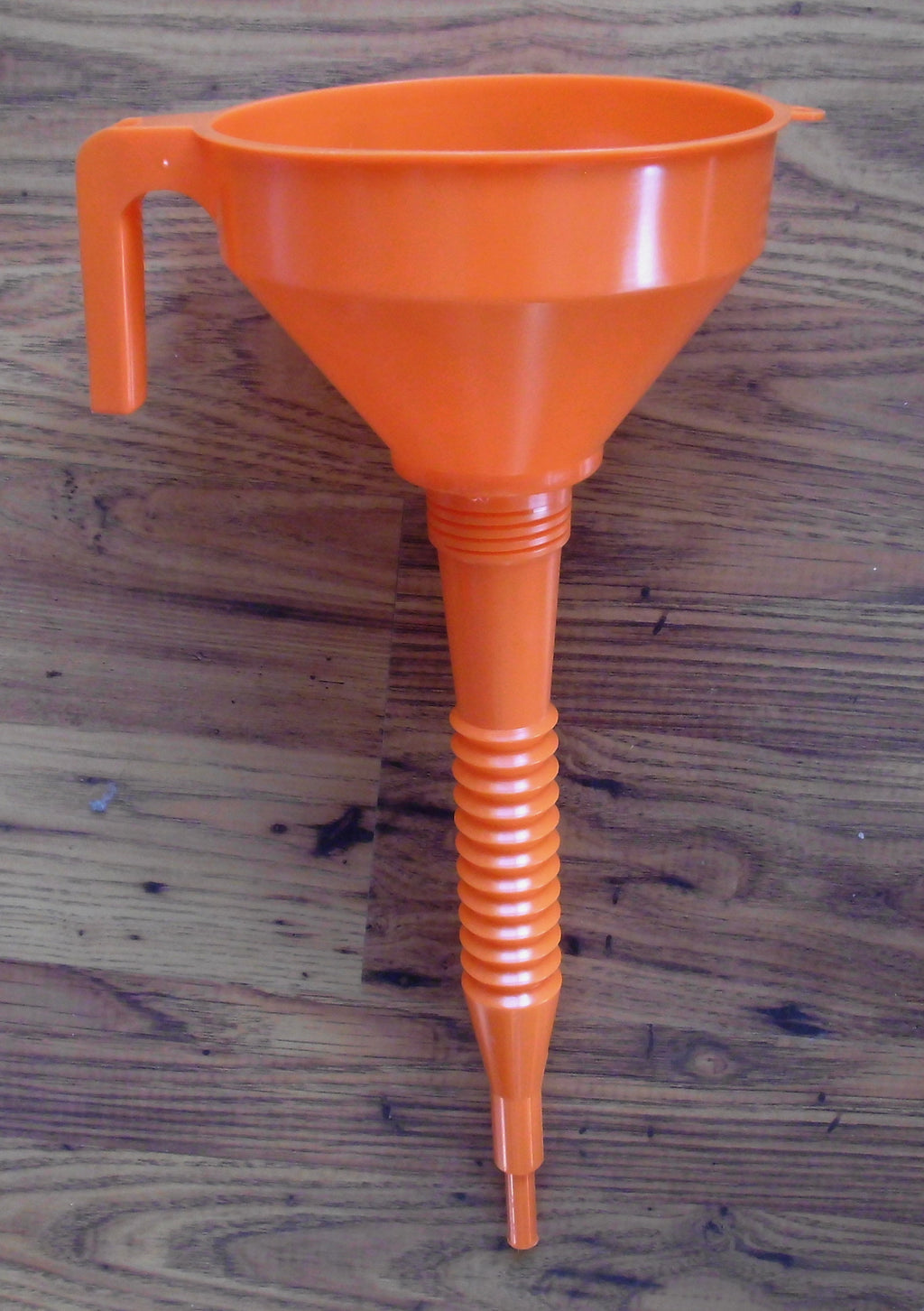 Einfülltrichter für Wasser oder Öl biegsamer Trichter mit Sieb orange 255900b NEU