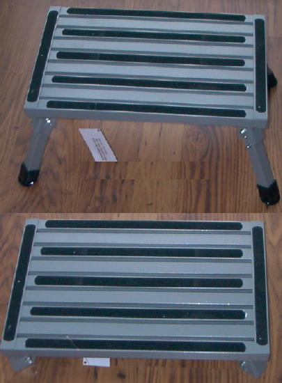 Trittstufe Klapptritt Stufe Step Stahl klappbar bis 150kg 91184r6 NEU