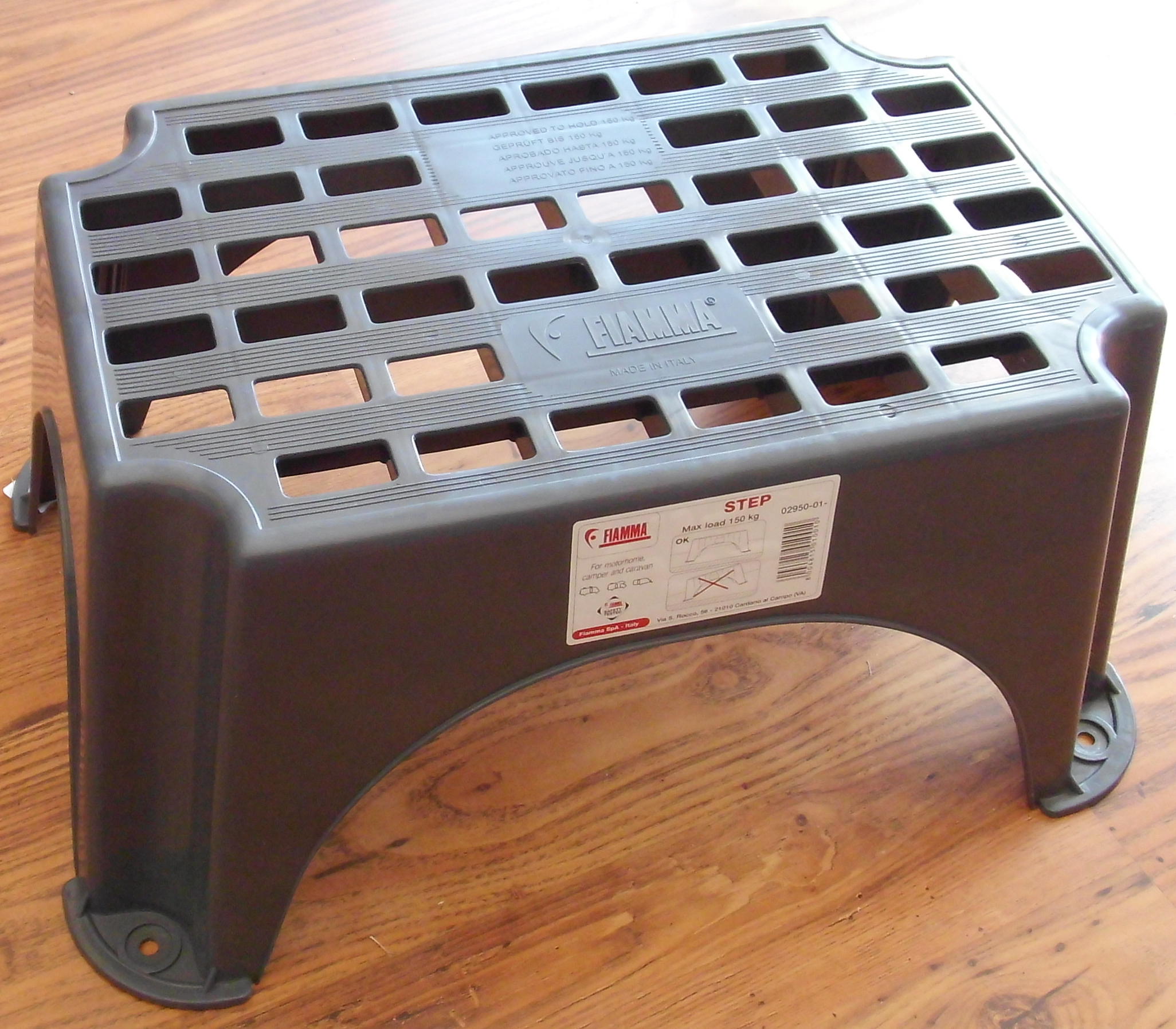 Trittstufe Fiamma Step platinum (dunkelgrau) Tritt Stufe bis 150 kg 78131m NEU