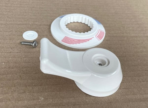 Hebel und Rosette Weiß für Water Mix Einhebelmischer Barwig Mischer 630473r5 NEU