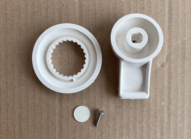 Hebel und Rosette Weiß für Water Mix Einhebelmischer Barwig Mischer 630473r5 NEU