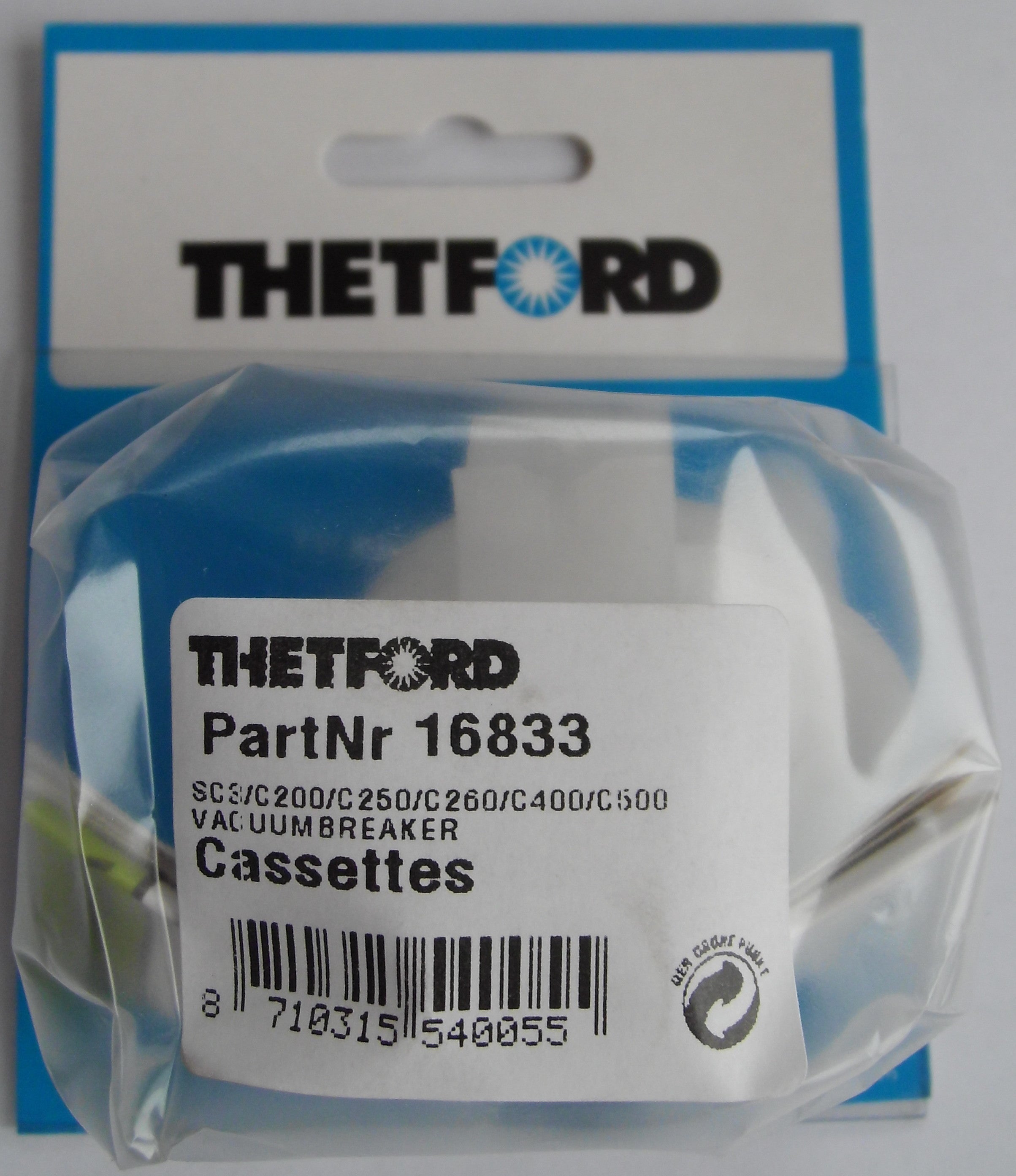 Thetford Vakuumunterbrecher für C 200, 250, 260, 403, 503, 263, 262, 3 Toilette 183023b2 NEU