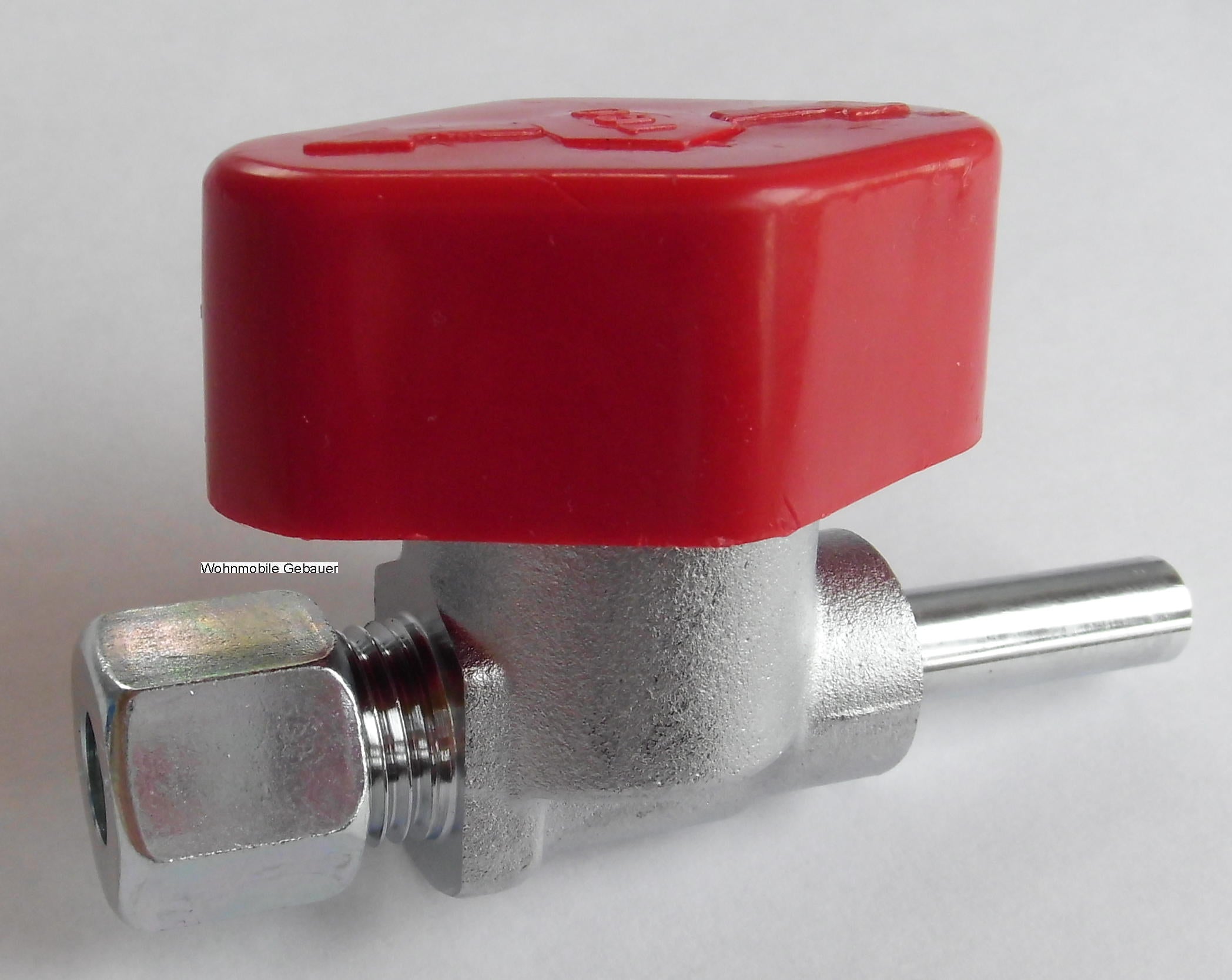 Gas Absperrventil TGO Absperr Ventil Gashahn Rohrzapfen 8 mm Rohr 60285p NEU
