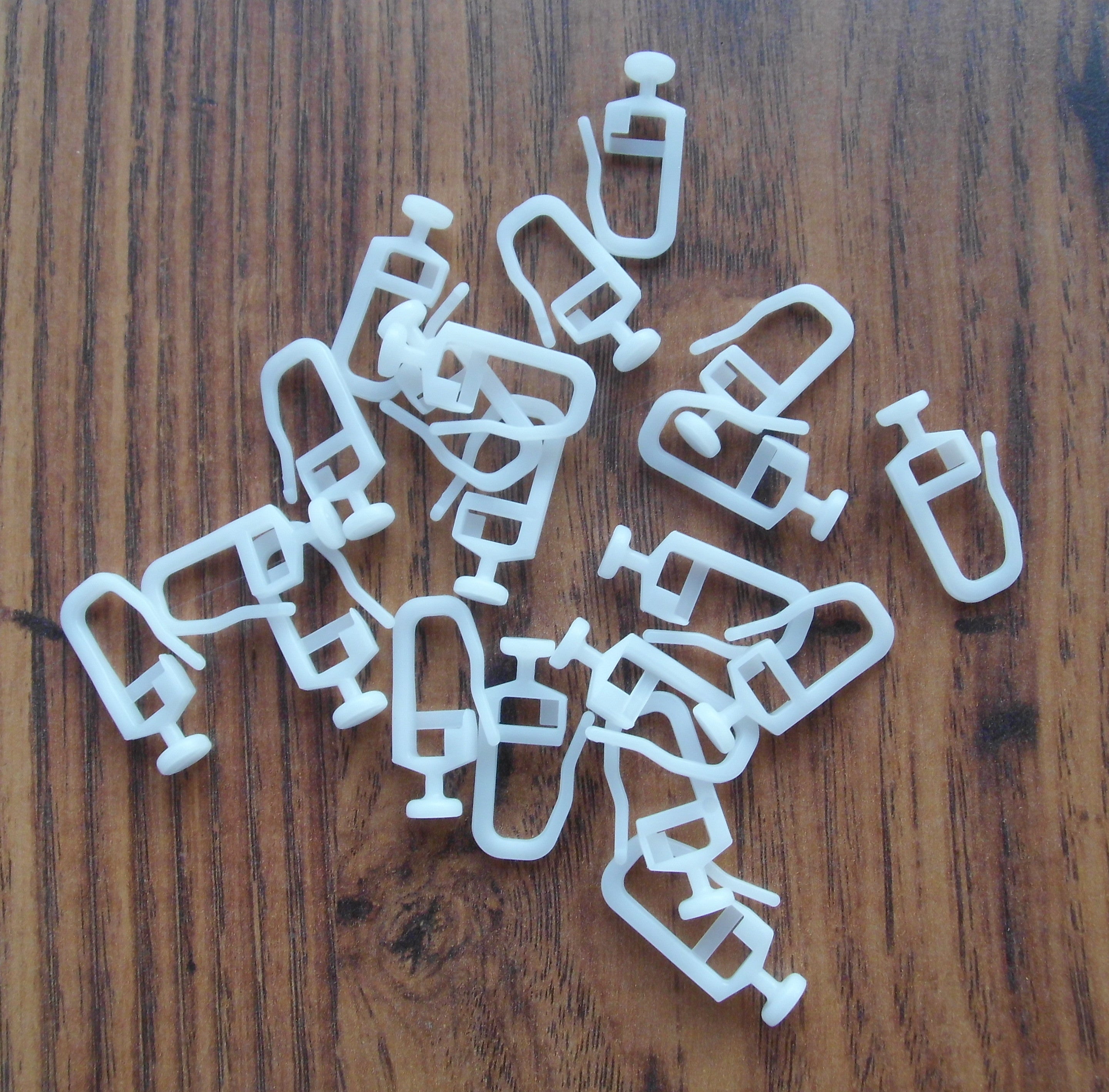 Gardinen Vorhang Gleiter 10er Pack für C Profil Schiene 56127r10 NEU