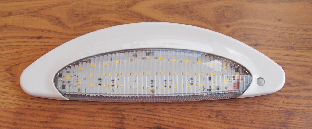 Vorzeltleuchte Lampe PIR weiß 36 LED mit Bewegungsmelder FAWO 85597p NEU