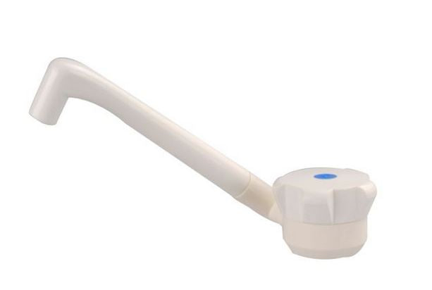 Wasserhahn kalt 12 V Comet Novo Super mit Mikroschalter weiß 300f159-1 NEU