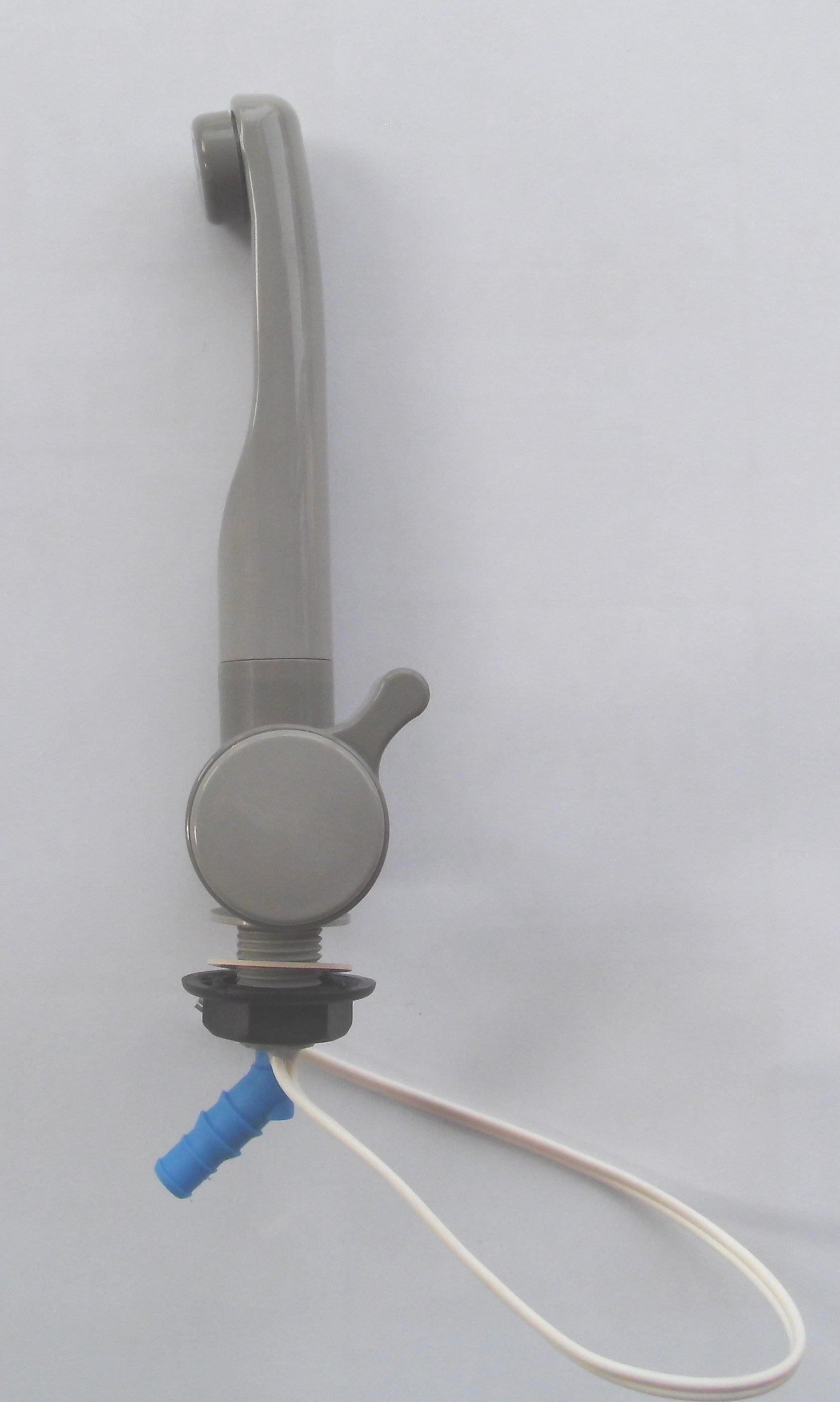 Wasserhahn 12 V Comet kalt Microschalter London grau/Mittelgrau 121190b2 NEU