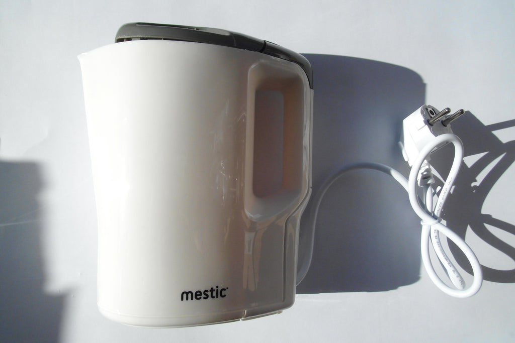 Wasserkocher Mestic MW-80 1 Liter 230 Volt 500 Watt ideal für Campingplatz 278491b2 NEU