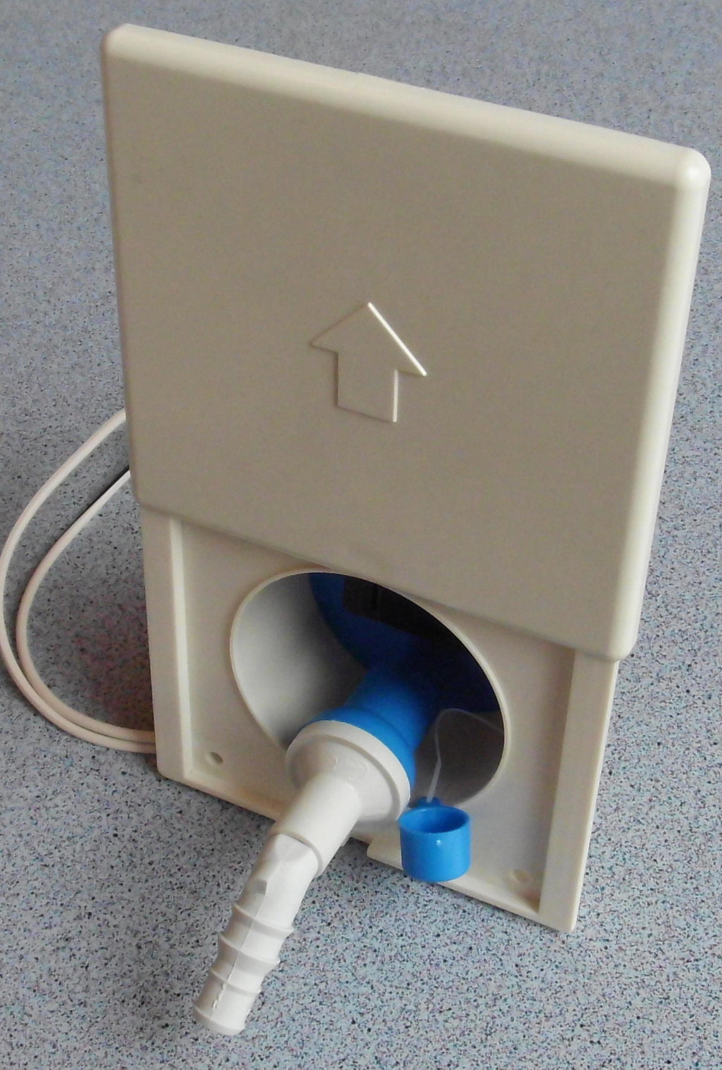 Wassersteckdose Schiebedeckel Dusche Außenanschluss Schalter + Kupplung 60475Lg NEU