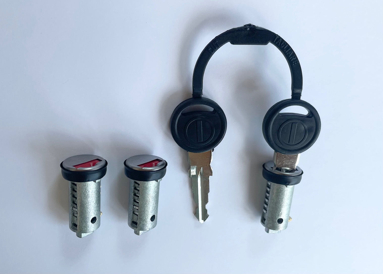 Zylinder 3x und 2 Schlüssel ZADI System Schließzylinder 71568m NEU
