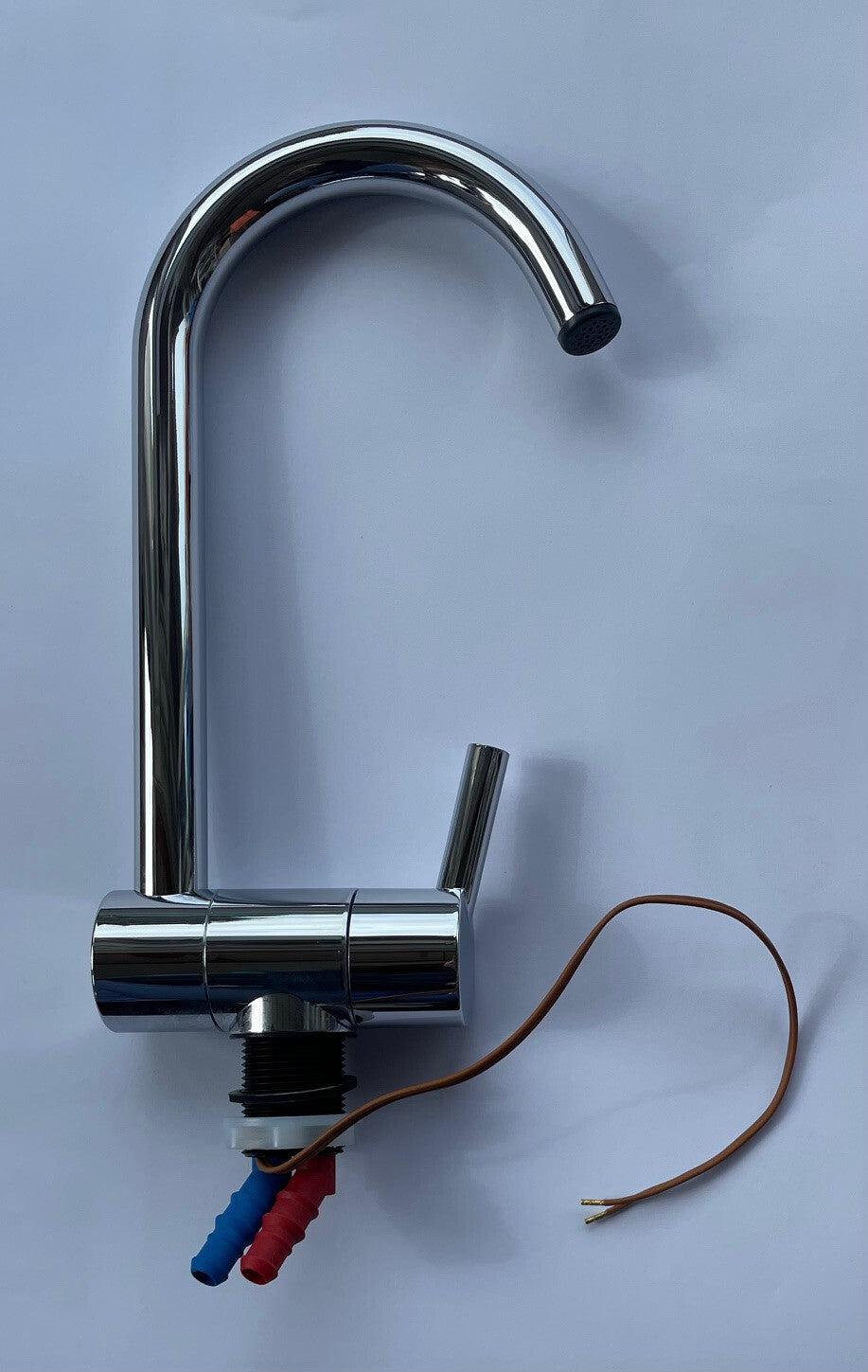 Wasserhahn Reich Trend A chrom hoher Bogen k/w Einhebelmischer 300f225 NEU