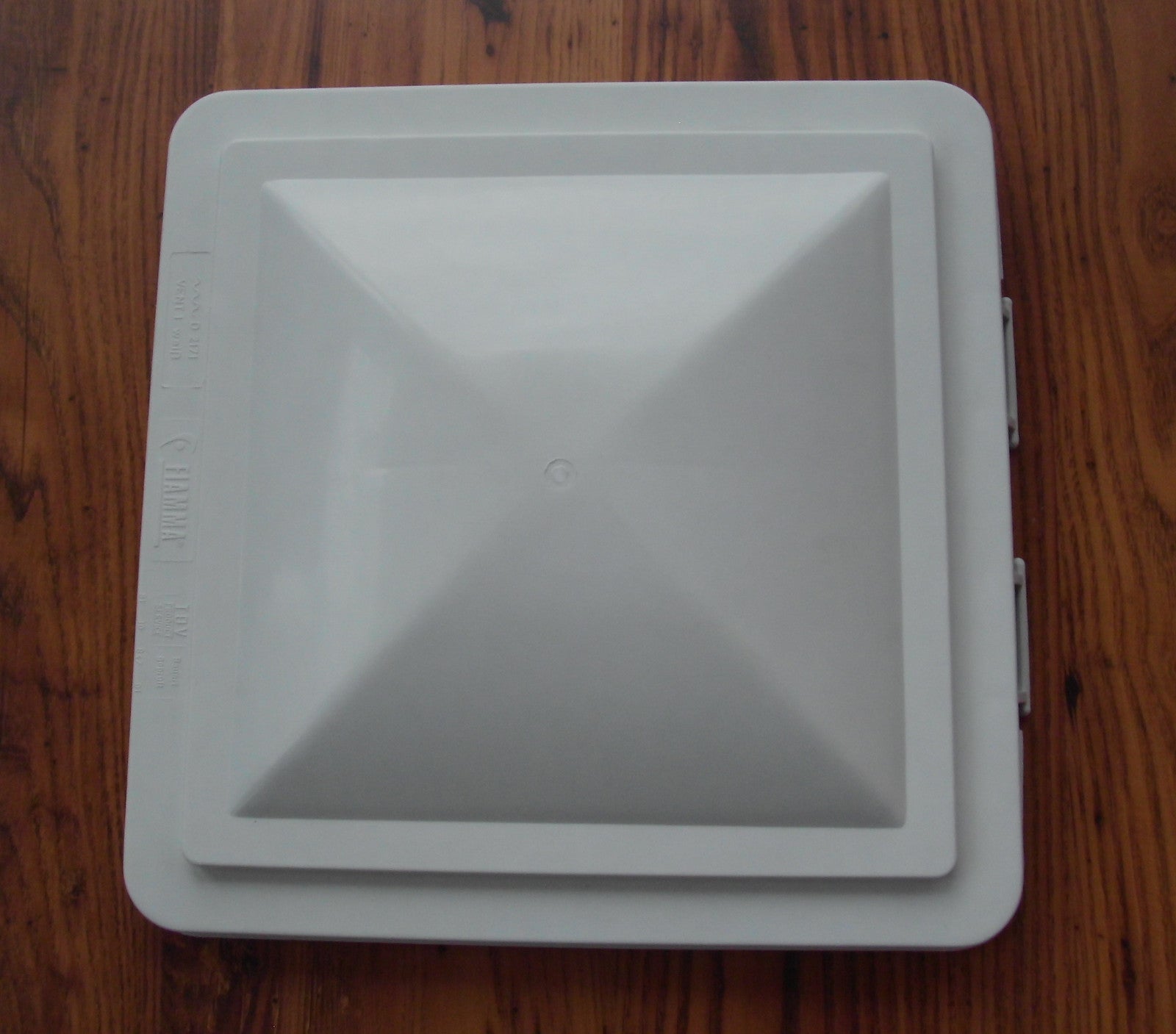 Ersatzglas FÜR Dachhaube weiß ältere Fiamma Vent 40 x 40 Ersatzhaube 206f026 NEU